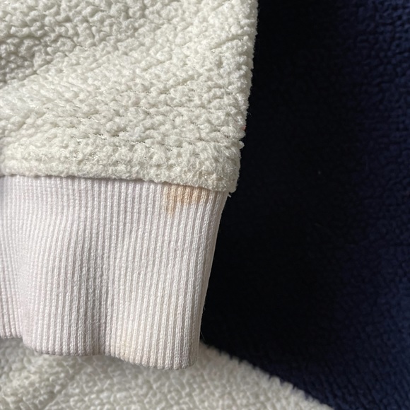 Vineyard Vines Girls' Fuzzy Color-Block Hi-Lo Hoodie Sz 7-8 - Picture 7 of 7